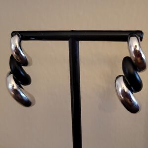 Vintage Mexican Sterling Silver Earrings ca.1970